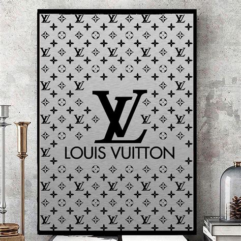 louis vuitton wall decor|Louis Vuitton artwork wall.